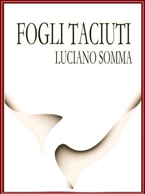 cover image of Fogli taciuti